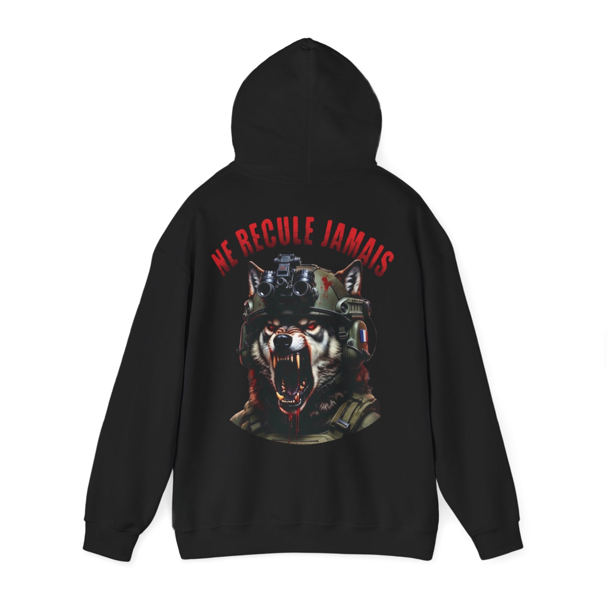 Hoodie Ne Recule Jamais