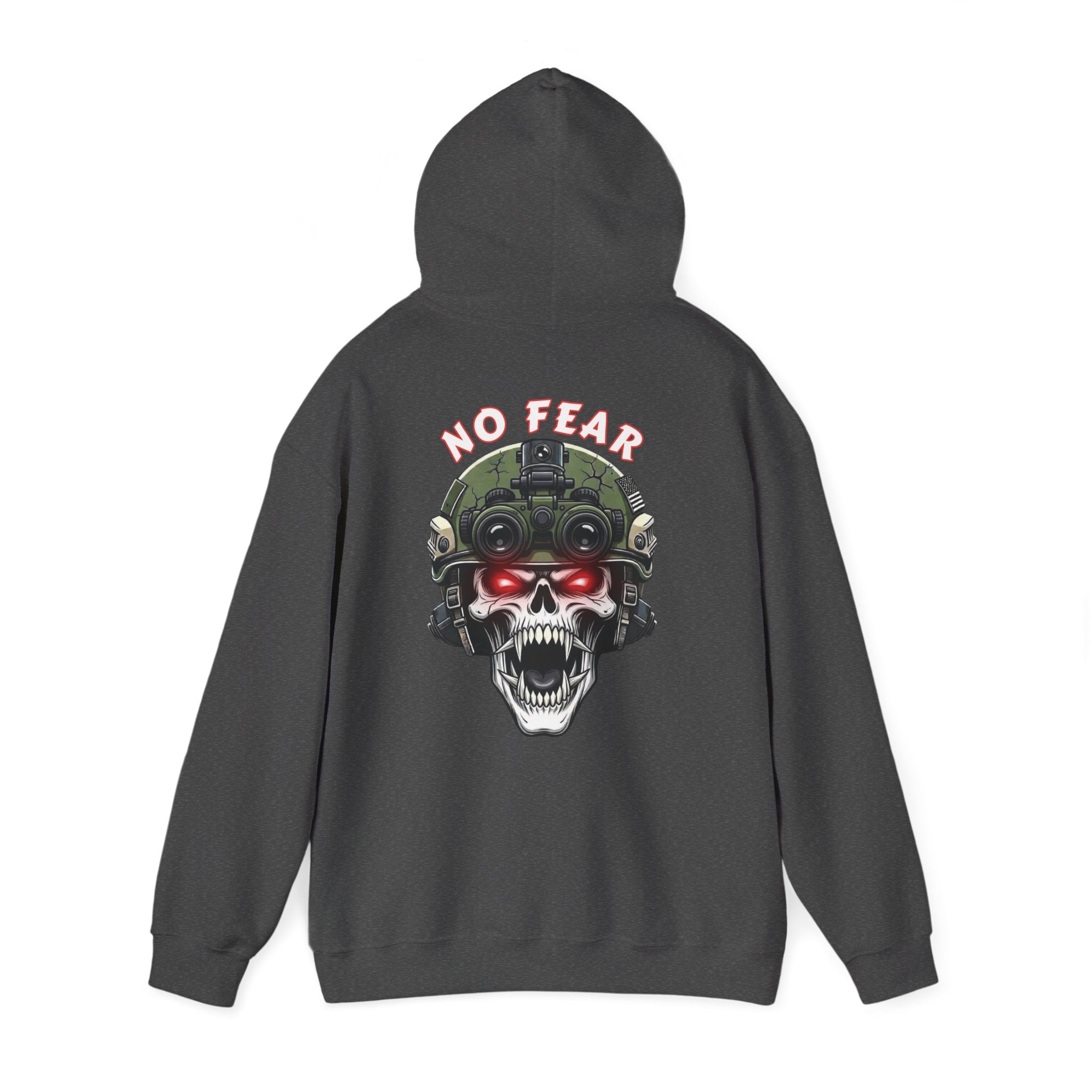 Hoodie No Fear Skull