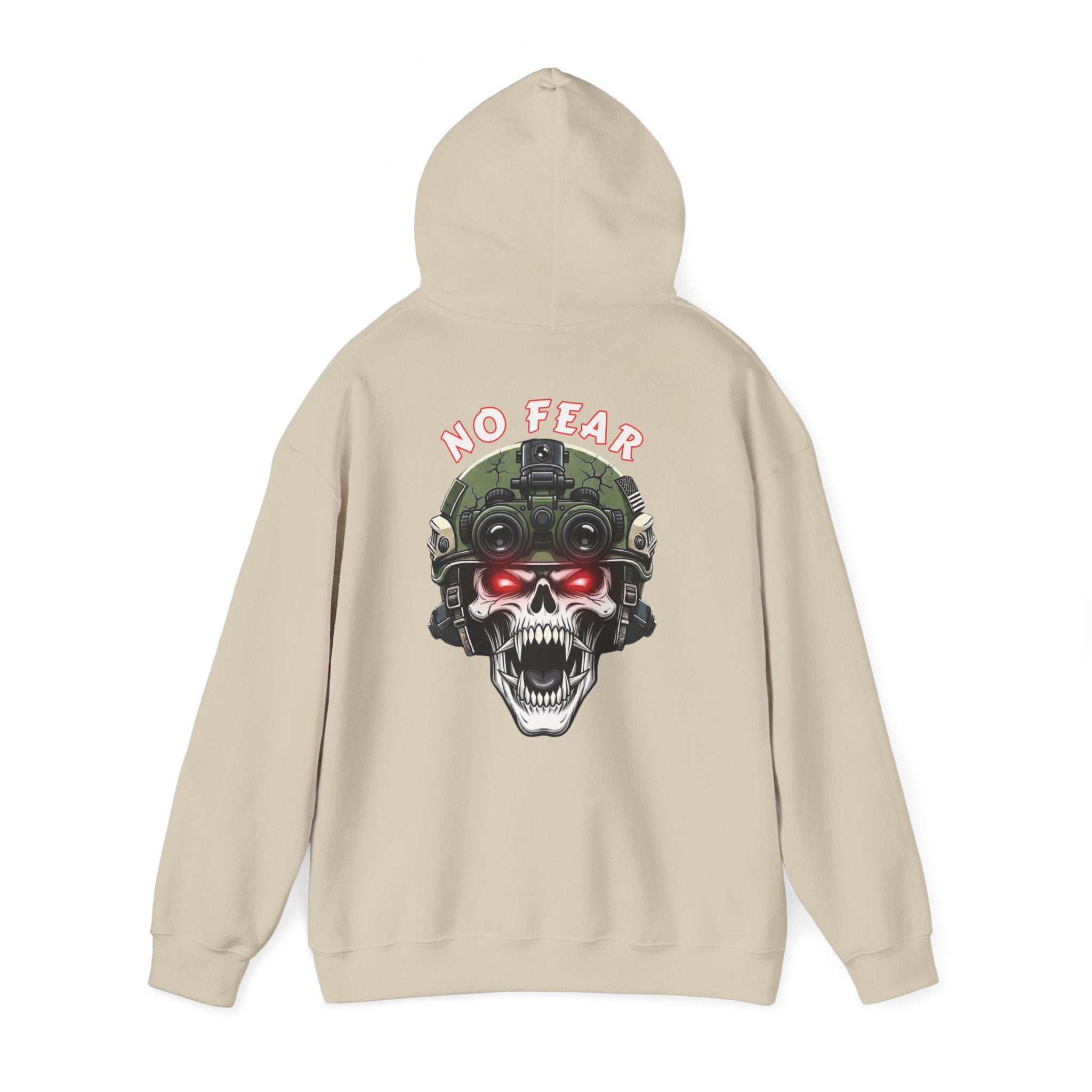 Hoodie No Fear Skull