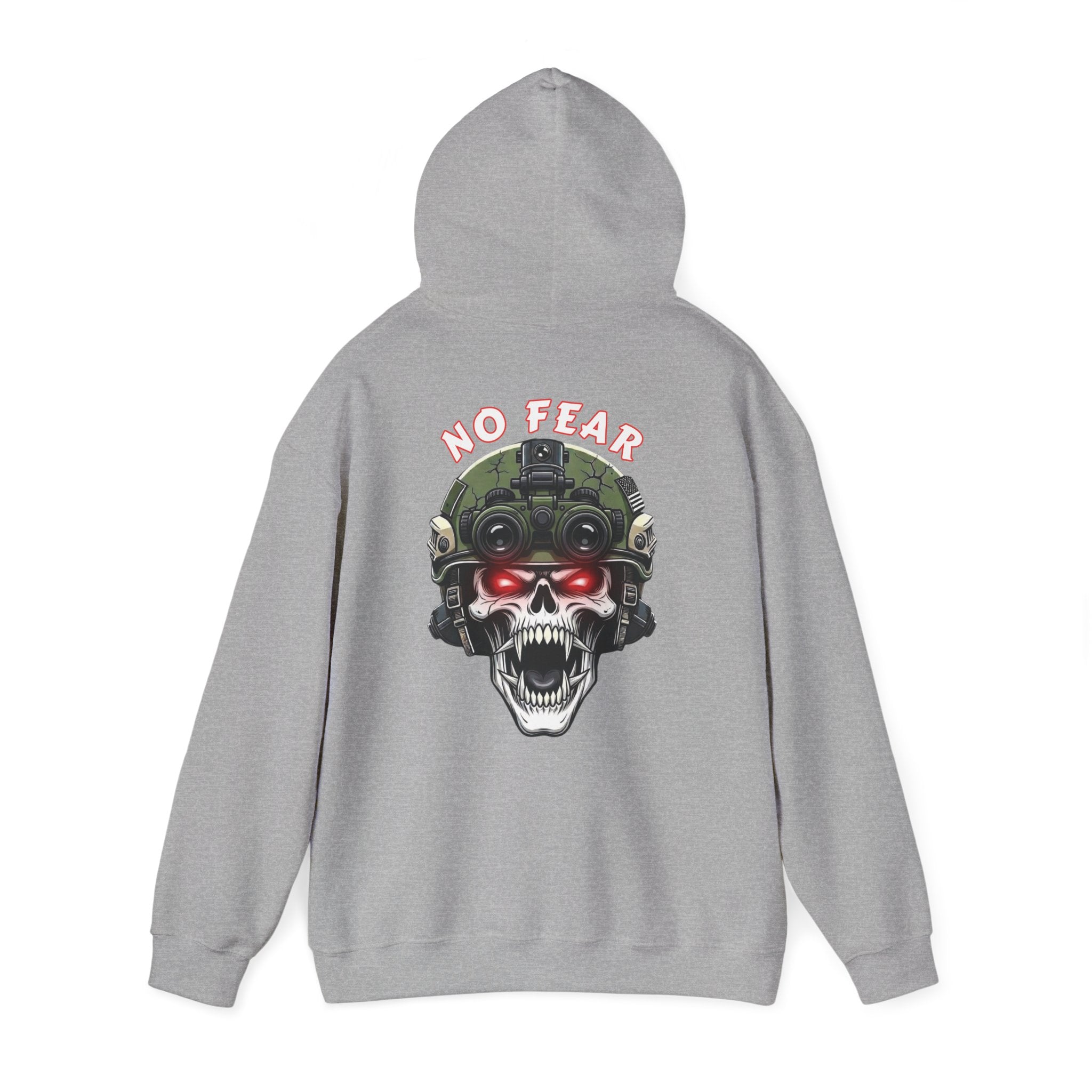 Hoodie No Fear Skull