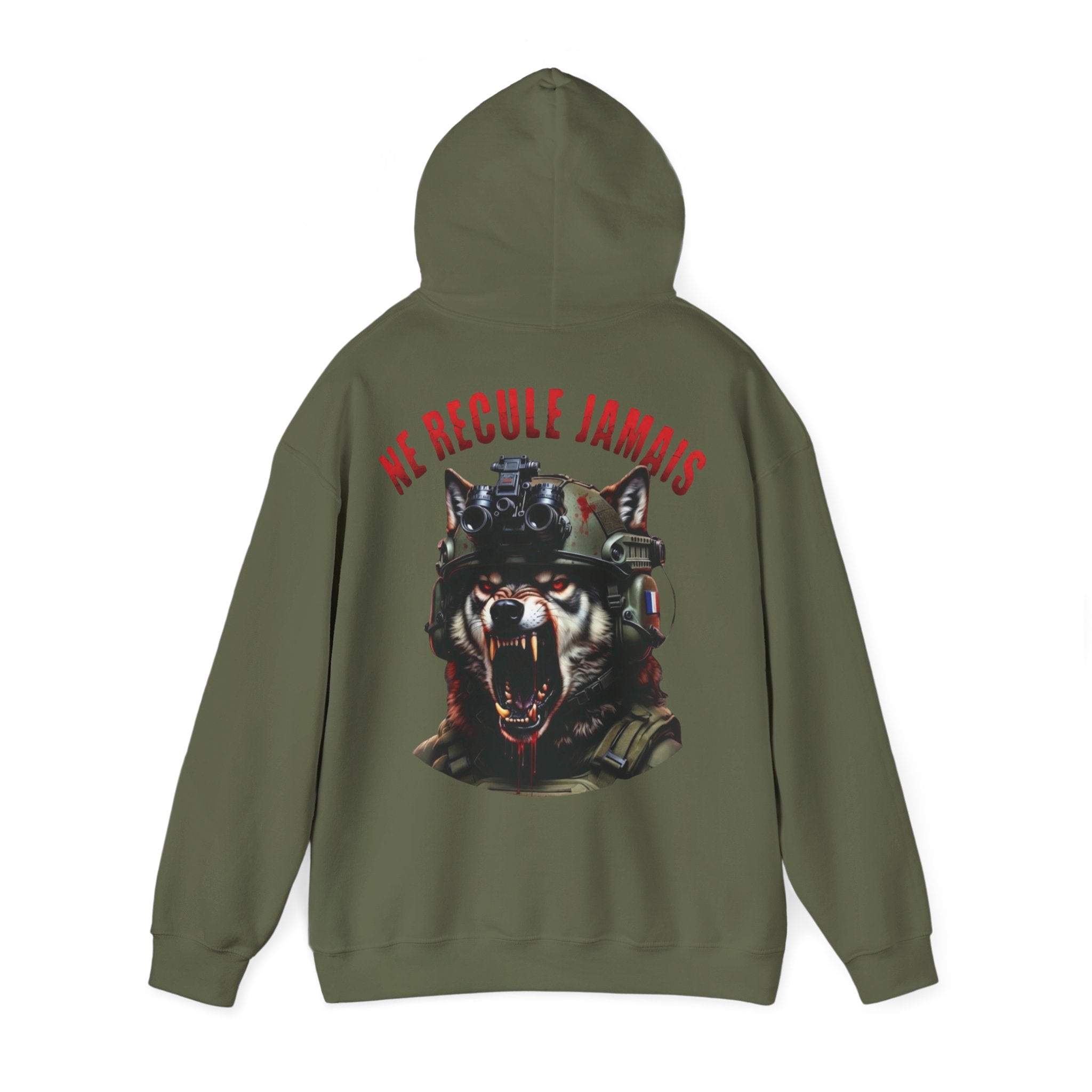 Hoodie Ne Recule Jamais