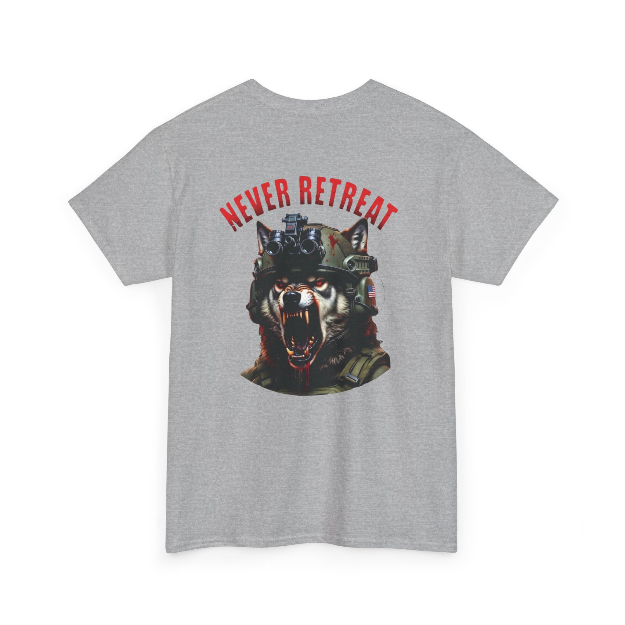 T-shirt Never Retreat