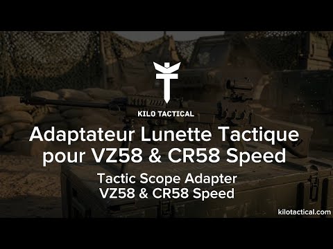 Montage lunette picatinny pour CSA CR58 speed & VZ58