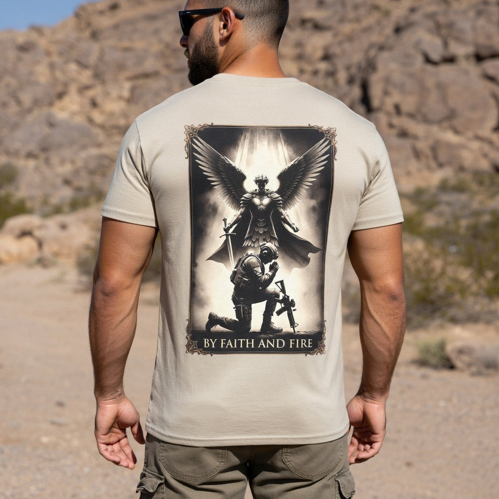 T-shirt By Faith And Fire