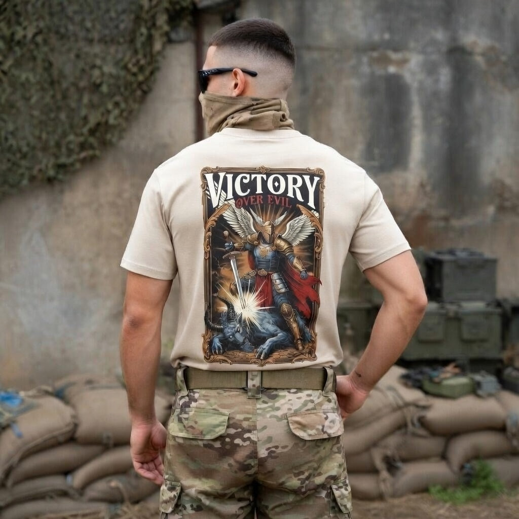 T-shirt Victory Over Evil n°1
