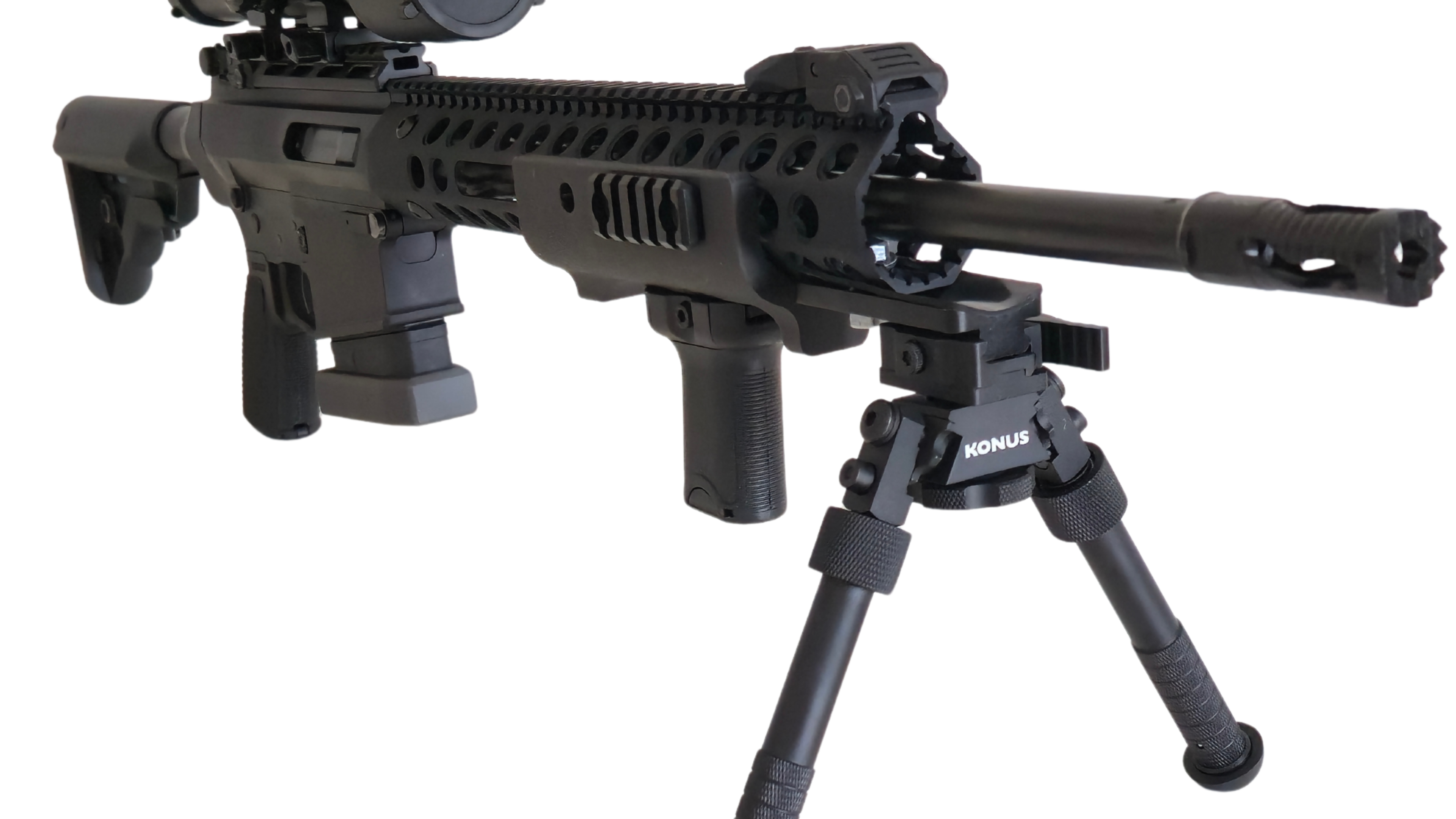 Poignée Garde-main ergonomique avec rails tactique pour Troy PAR 222 / 300 / 308