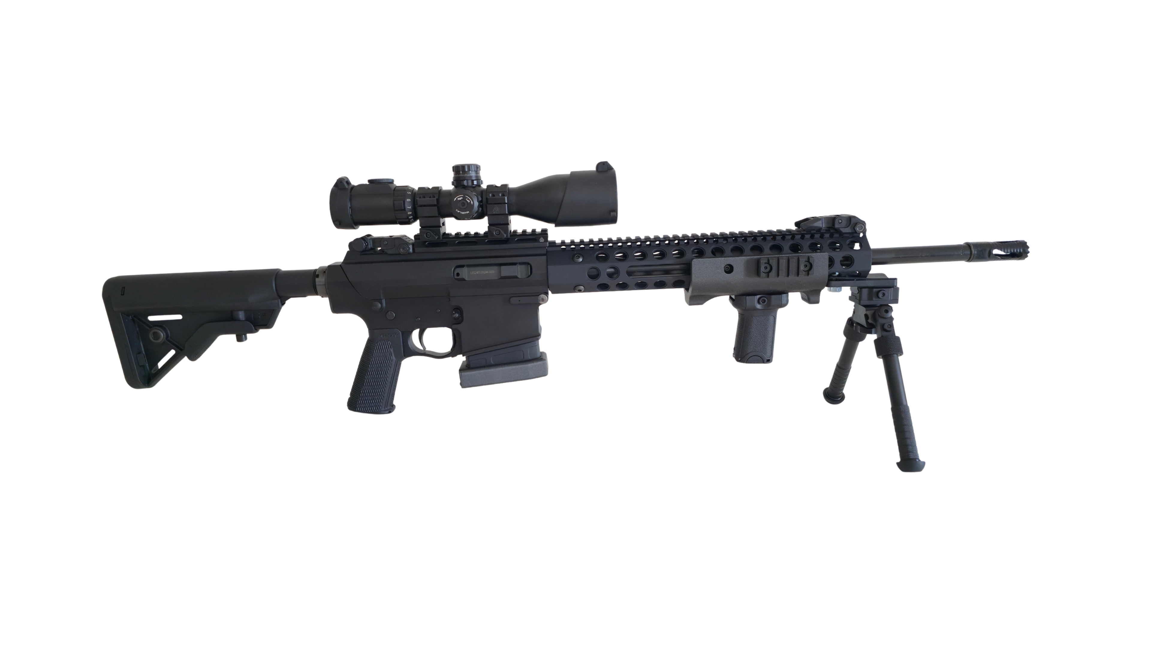 Poignée Garde-main ergonomique avec rails tactique pour Troy PAR 222 / 300 / 308