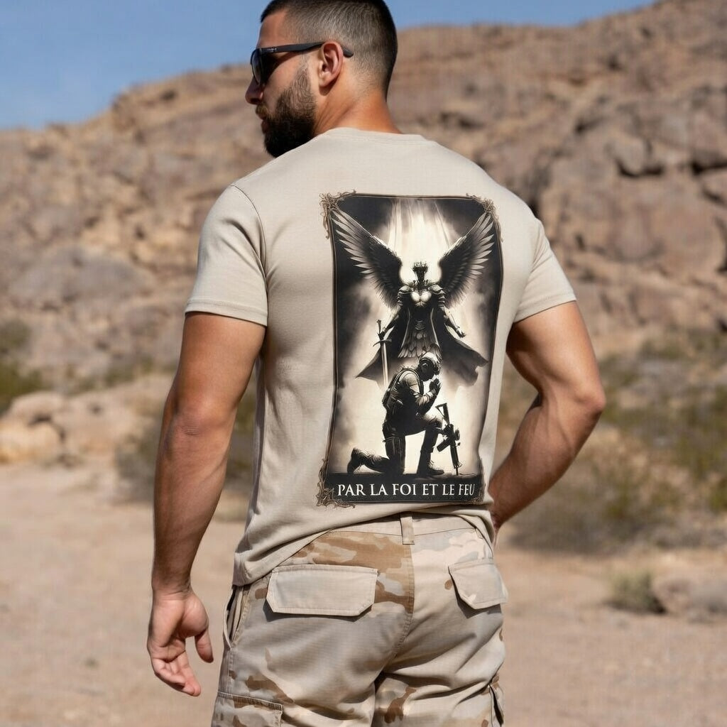 T-shirt Par La Foi Et Le Feu