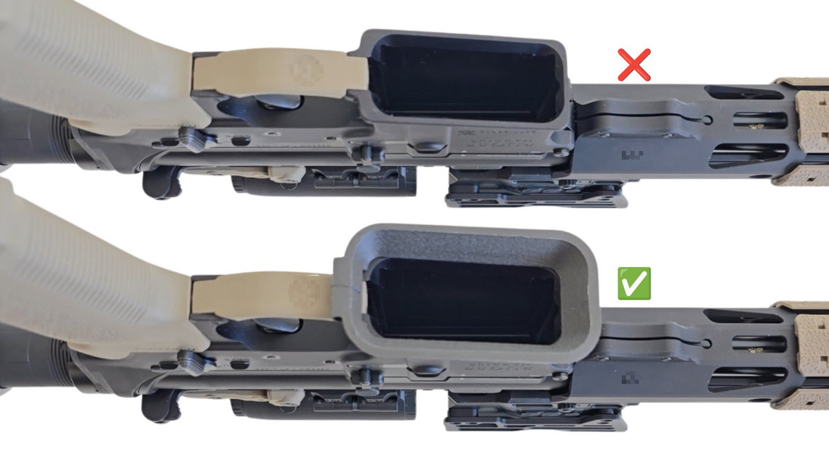 Magwell AR15 tactique