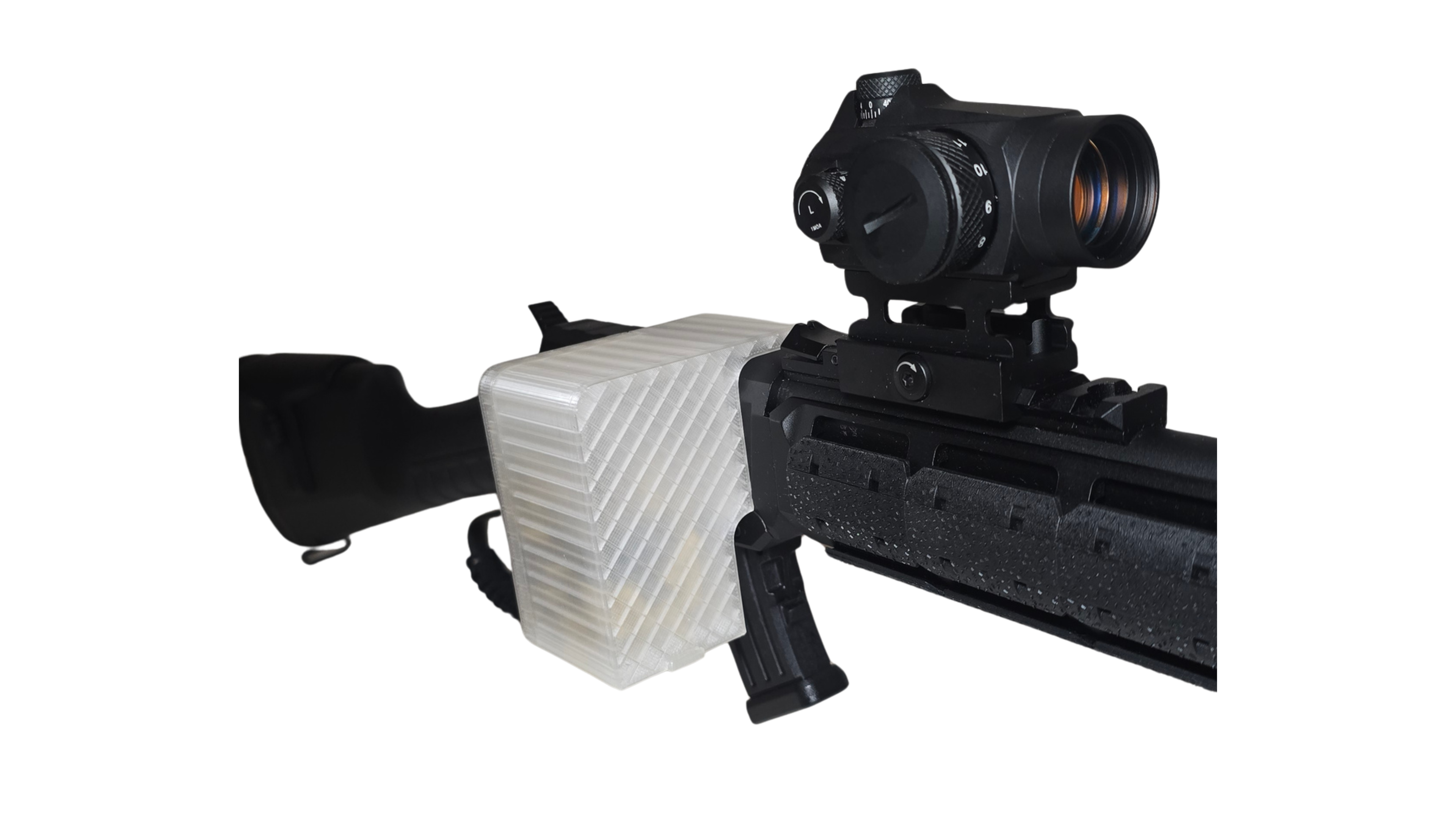 Récupérateur +50 douilles Derya TM22 LA transparent